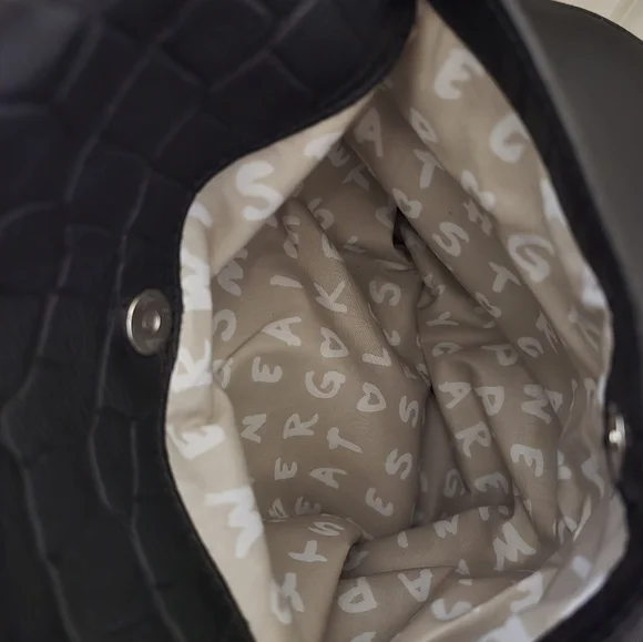 Aimee Kestenberg Leather Fifth Avenue Bag/Color: Black Croco - Picture 13 of 16